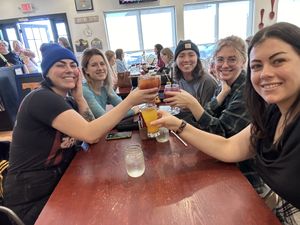 My brunch groupp  at Brick & Spoon in Pigeon Forge