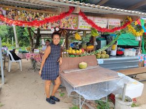 Mama koi and her shack #Veganuary at Mama Koi's Shake Shack in Koh Phangan