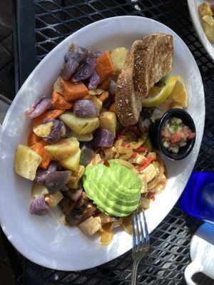 Tofu scramble   at Secret Garden Cafe in Sedona