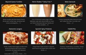 Online Menu Screenshot at Fingers Wings and Other Things in Conshohocken