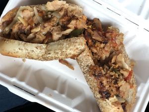 Improbable Chicken Cheesesteak   at Fingers Wings and Other Things in Conshohocken