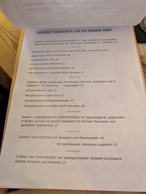 Zwei vegane Gerichte auf der Karte. Es wird auf Sonderwünsche eingegangen. #Veganuary at Dürnbecker in Gmund Am Tegernsee