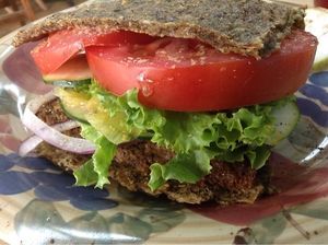 Burger. at Jungle Juice Company in Hope