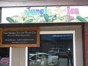 New location!!  Joining forces with the Mossy Stump all vegan products too!! at Jungle Juice Company in Hope