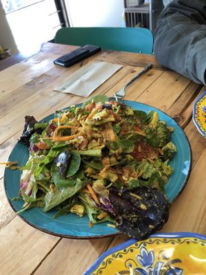 Huge broccoli salad! at Jungle Juice Company in Hope