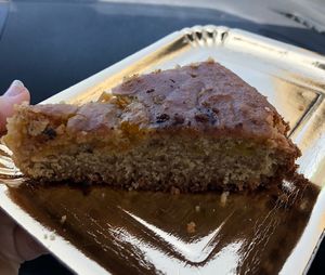 traditional orange jam tarte to go   at Vegami in Como