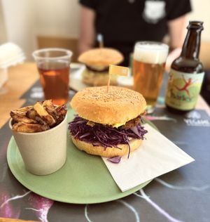 The Kafka burger 🍔   at Vegami in Como