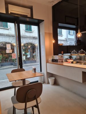 Inside space at Vegami in Como