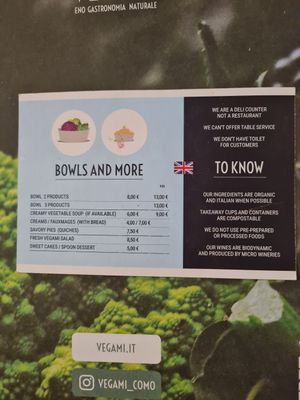 Bowls and more at Vegami in Como