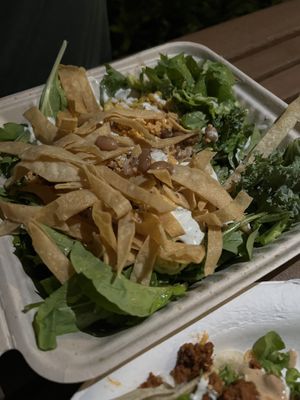 Taco salad  at Red Hot Mama's in Princeville