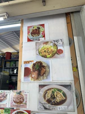   at He Hua Vegetarian 荷花素食 in Central Singapore