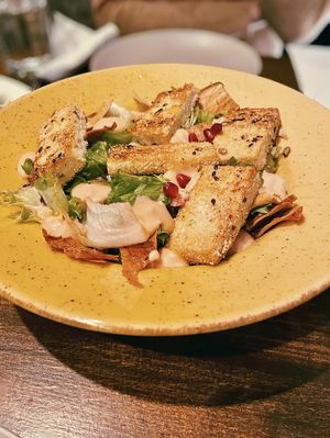 Tofu salad #Veganuary at VegANGELov  in Belgrade