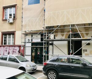 The building from outside. at VegANGELov  in Belgrade