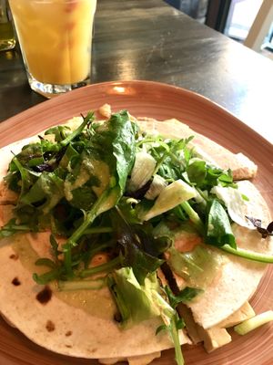 The Elvis Piadina  at VegANGELov  in Belgrade