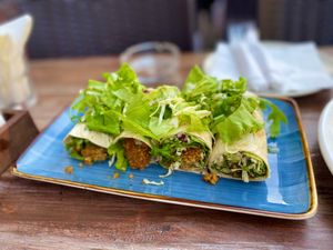 FALAFEL WRAP at VegANGELov  in Belgrade