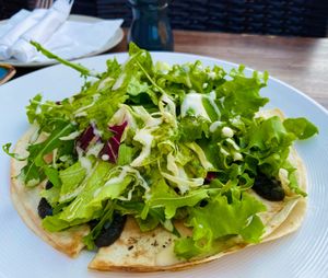 MAGIC MUSHROOM PIADINE at VegANGELov  in Belgrade