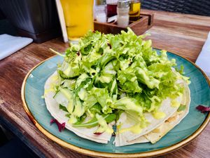 The Elvis Piadina at VegANGELov  in Belgrade