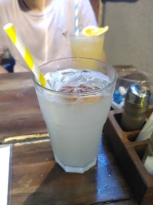 Paper straws which is exceptional in Serbia! at VegANGELov  in Belgrade