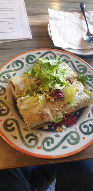 Tofu roll at VegANGELov  in Belgrade