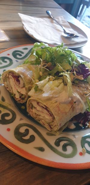 Tofu roll at VegANGELov  in Belgrade