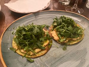 Delicious tacos from the set menu at VegANGELov  in Belgrade