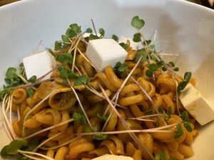 Napolitana pasta  at VegANGELov  in Belgrade