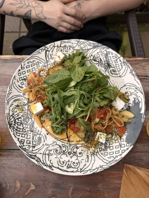Pasta primavera   at VegANGELov  in Belgrade