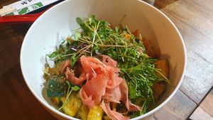 Yellow Curry at VegANGELov  in Belgrade