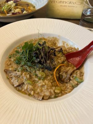 Half portion of Risotto at VegANGELov  in Belgrade