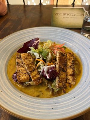 Half portion of Ramen at VegANGELov  in Belgrade