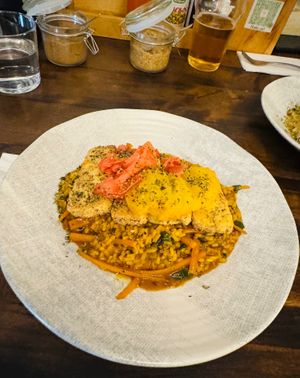 Nasi Goreng at VegANGELov  in Belgrade