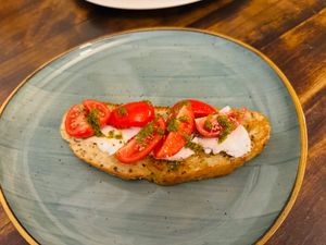 Bruschetta at VegANGELov  in Belgrade