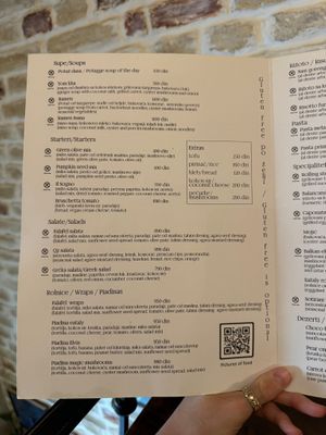 Menu 2024 at VegANGELov  in Belgrade
