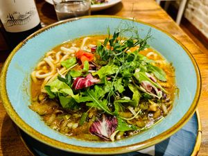 Ramen at VegANGELov  in Belgrade