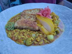 Nasi goreng at VegANGELov  in Belgrade