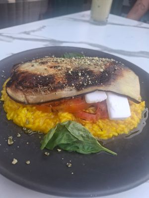 Risotto at VegANGELov  in Belgrade