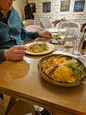 Amazingly tasty and inspired dishes. Great value, too. at VegANGELov  in Belgrade
