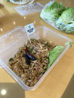 Beyond Meat Vegan Thai Veggie Wrap  at Thai Thai Restaurant 泰泰 in Kowloon