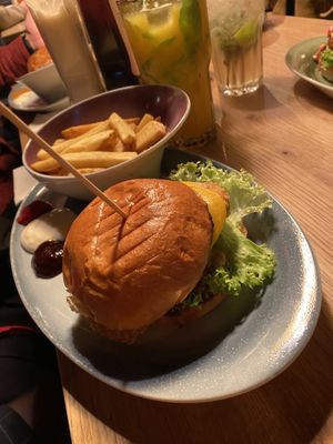 Zeitgeist burger   at Hans im Glück in Erlangen