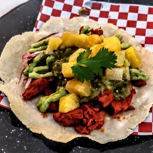Taco at Taquería La Lupe Alameda in Sevilla