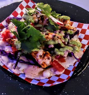 Taco at Taquería La Lupe Alameda in Sevilla