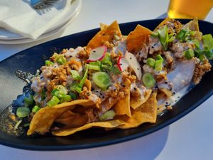 Nachos at Taquería La Lupe Alameda in Sevilla