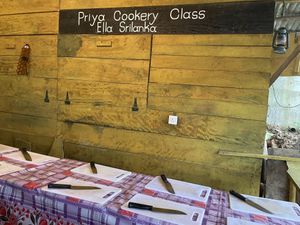   at Priya's Cooking School in Ella
