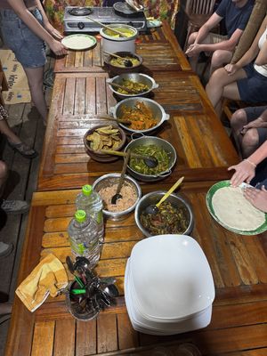   at Priya's Cooking School in Ella