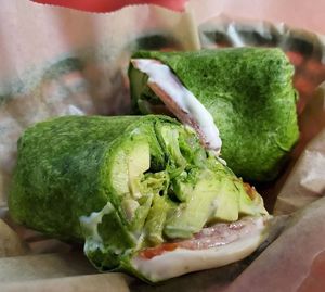 Vegan Alt wrap!  These are really good! I got it customized with the Spinach wrap at Salt 2.0 in Torrington