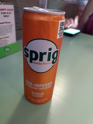 Sprig vegan soda at Salt 2.0 in Torrington