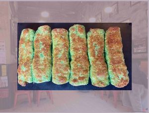 Vegan pan fried dumplings at La Salle Dumpling Room in New York City