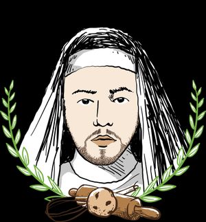 The Bearded Nun logo. at The Bearded Nun - temporarily closed in Gleneden Beach