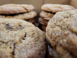 Pumpkin Snickerdoodles  #Veganuary at The Bearded Nun - temporarily closed in Gleneden Beach