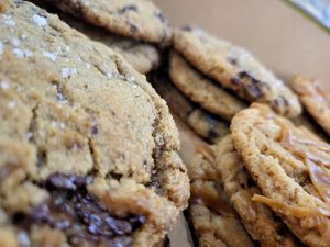 Chocolate Chunk #Veganuary at The Bearded Nun - temporarily closed in Gleneden Beach